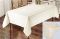 Скатертина Sagol тефлон 160x220 Sgl-003 Cream + 6 серветок *