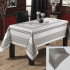 Скатертина Sagol тефлон 160x220 St-052 Grey + 6 серветок *