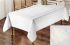 Скатертина Sagol тефлон 160x300 Sgl-003 White + 8 серветок *