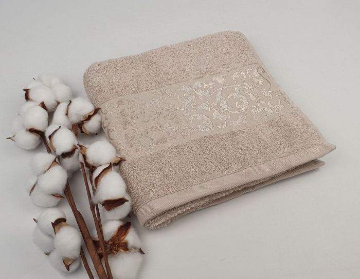 Рушник Philippus Super Cotton 50x90 Ruby Бежевий (A505)