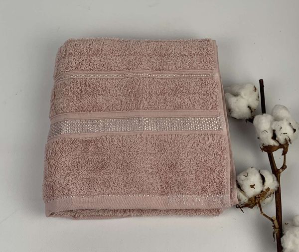 Рушник Philippus Delux Cotton 50х90 Hazel Рожевий(ЕА056)