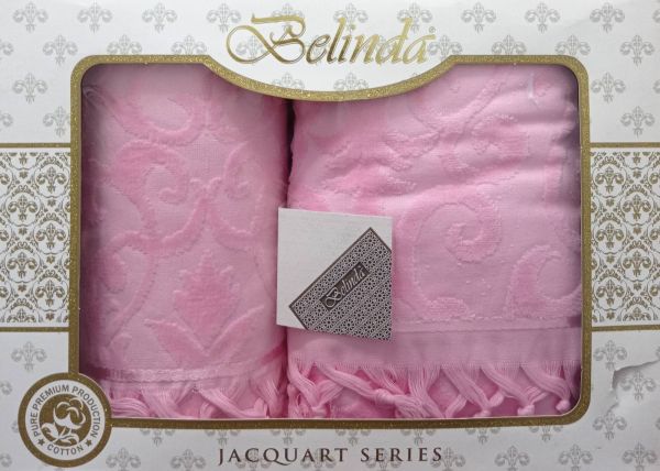 Набір махрових рушників Belinda Pink