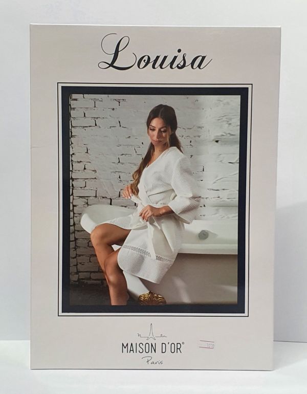 Халат жіночий Maison D'or Louisa White S