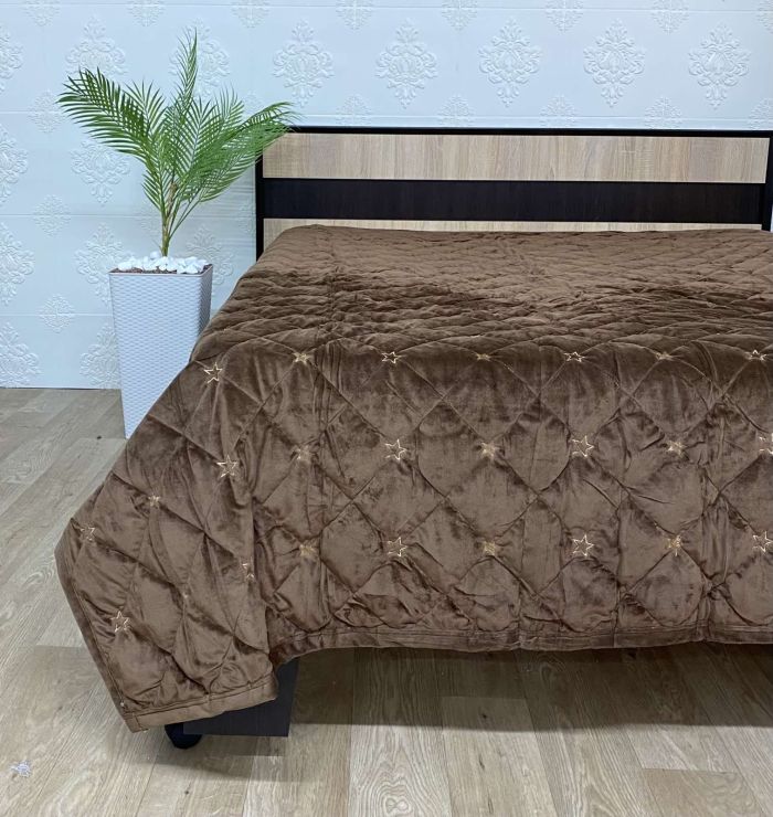 Покривало велюрове Model-20 220x240 Brown