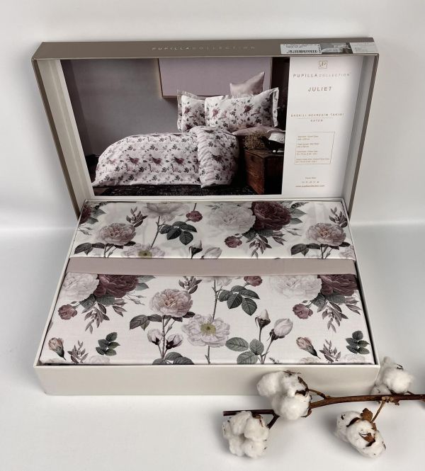 Постільна білизна Pupilla Collection сатин  200х220 Juliet