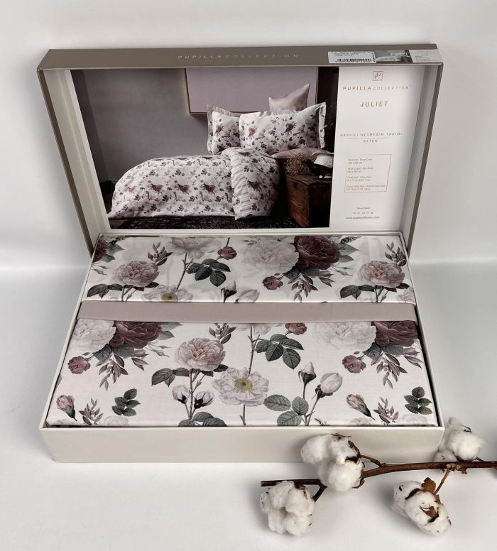 Постільна білизна Pupilla Collection сатин  200х220 Juliet