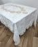 Скатертина Велюр Acme Tekstil 160x220 Dongu Krem PVS