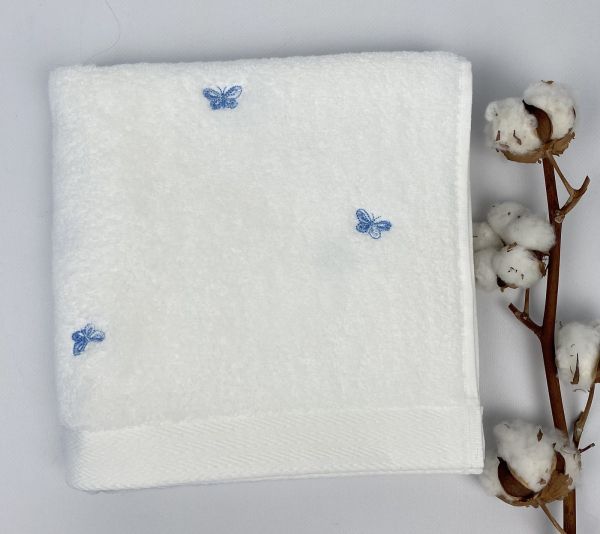 Рушник Maison D'or Butterflies 50x100 White/Blue