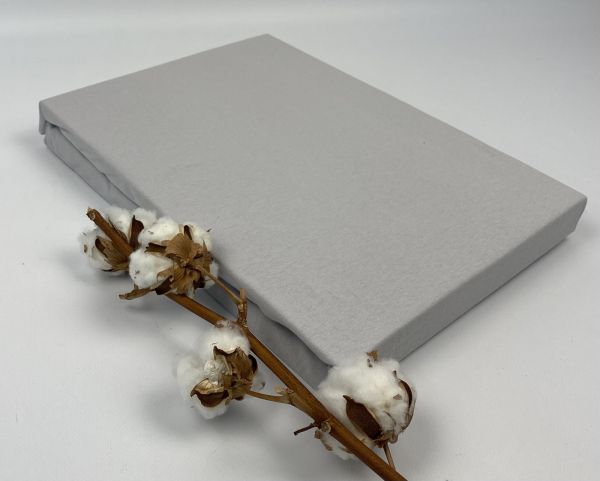 Простирадло на резинці Le Vele 140-160x200 Stretch Light grey