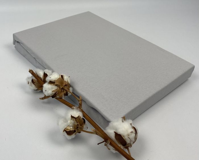 Простирадло на резинці Le Vele 140-160x200 Stretch Light grey