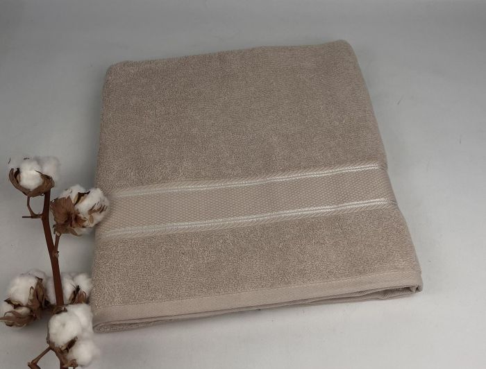 Рушник Philippus Collesium Cotton 70х140 Soft  Бежевий(ЕA071)