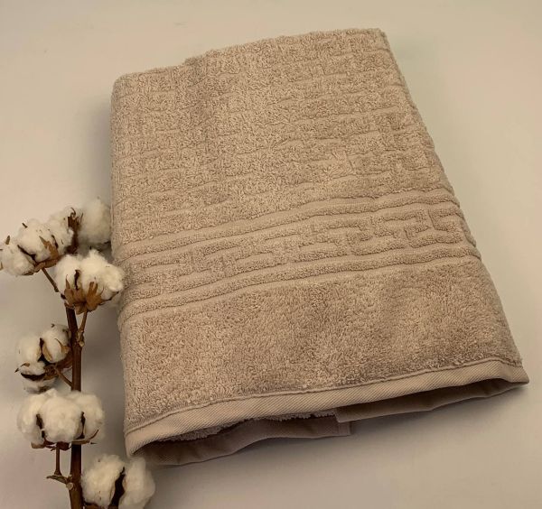 Рушник Philippus Delux Cotton 70х140 Bali Бежевий (691)
