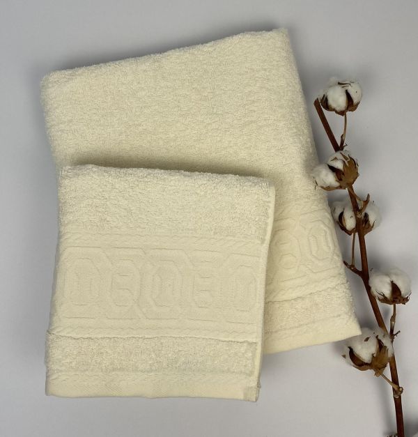 Набір рушників Cottonize 2 шт cod122 Ecru