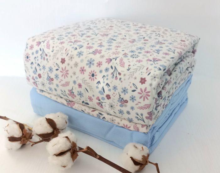 Постільна білизна Cotton Collection фланель 160х220 Cicekli