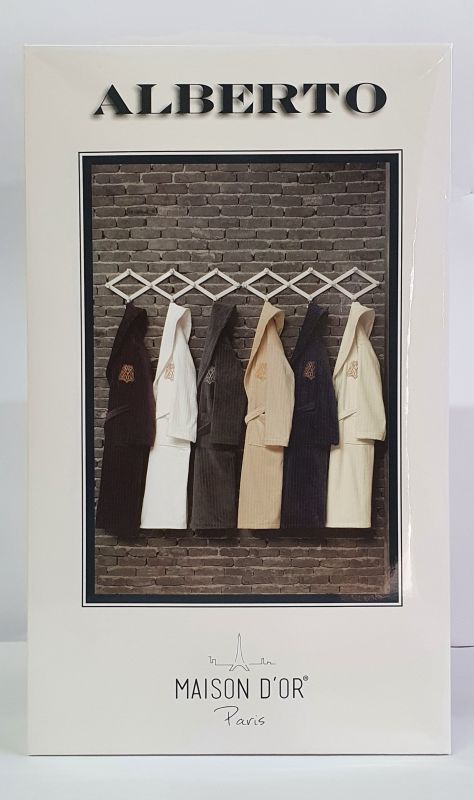 Халат чоловічий Maison D'or Alberto Navy XL