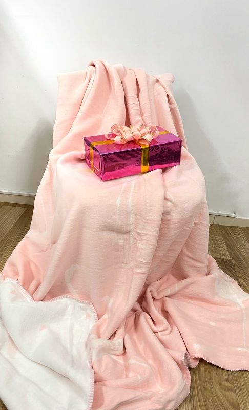 Плед Belizza 200х220 Pelikan pembe