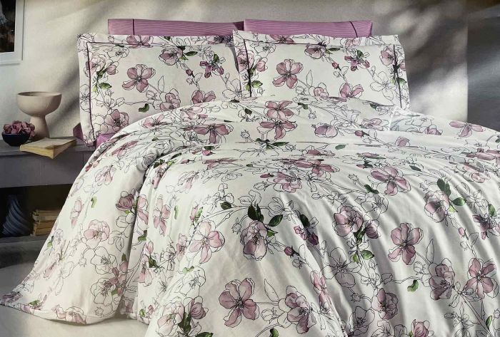 Постільна білизна Maison D'or тенцел 200х220  Carine Lila