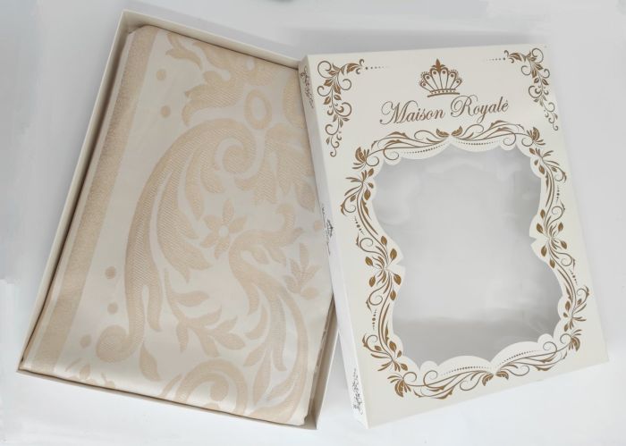 Скатертина тефлон Maison Royale 160*220 Lidya Cappucino