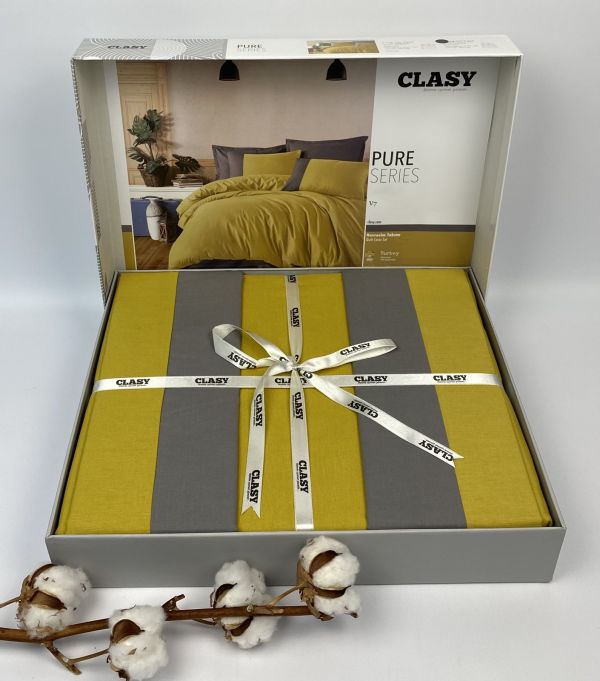 Постільна білизна CLASY ранфорс 200x220 см Pure Series V7 Sari