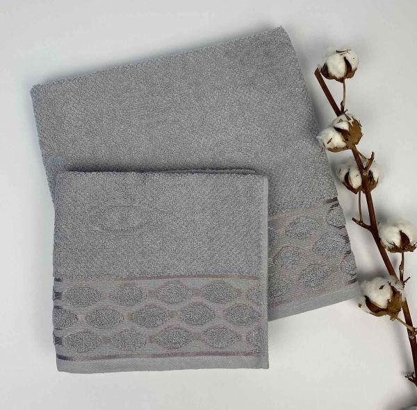 Набір рушників Cottonize 2 шт cod145 Grey