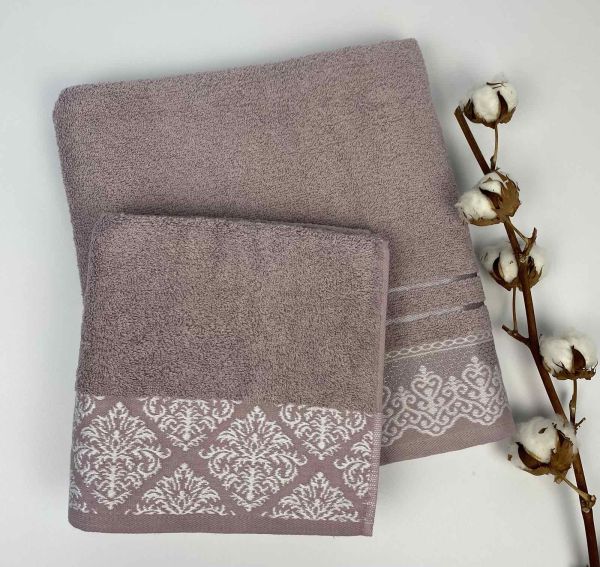 Набір рушників Cottonize 2 шт cod148 Purple