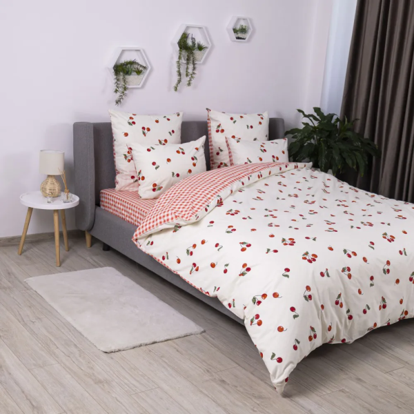 Комплект постільної білизни "ТЕП" півтораспальний Cherry Combo, 70x70