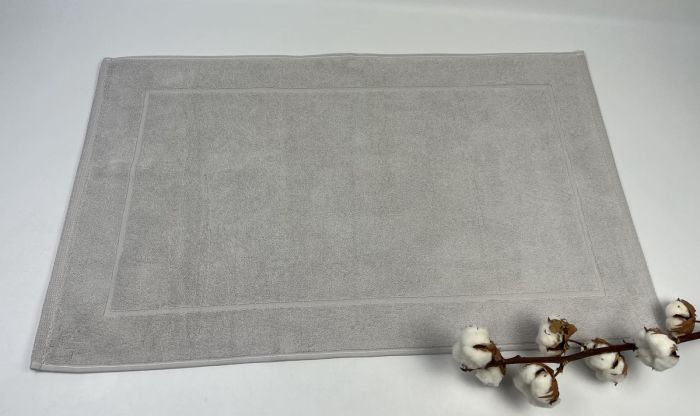 Рушник-килимок для ніг Cottonize 50х70 Світло-сірий