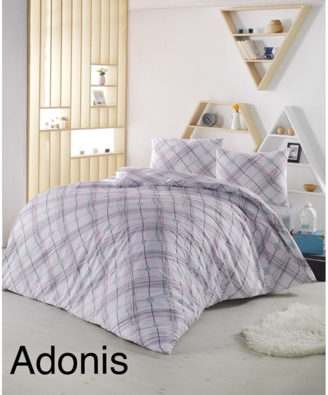 Постільна білизна Altinbasak ранфорс 200x220 Adonis