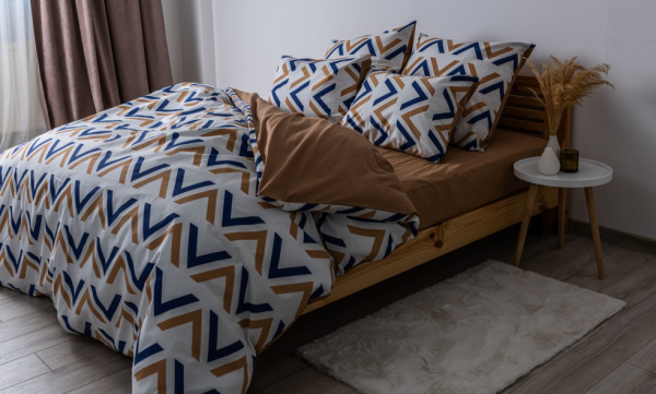 Комплект постільної білизни "Soft dreams" півтораспальний (Geometry Pasion,70*70)