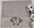 Махровий рушник Ma Me 30х50 Flowers 1 Gray