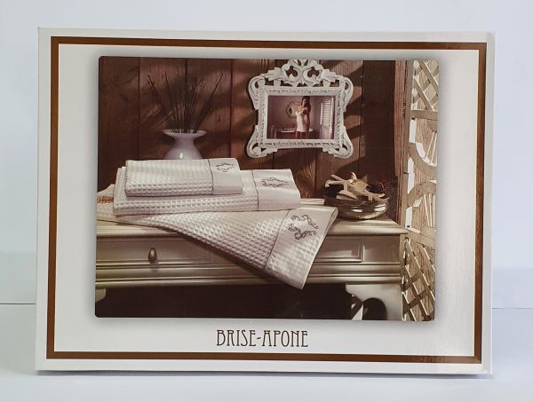 Рушники Maison D'or 3шт Brise Apone Dark Lilac
