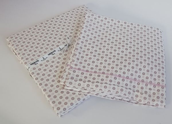 Простирадло+наволочки 180x200+50х70 ранфорс Deluxe Maison D'or Daisi Lilac