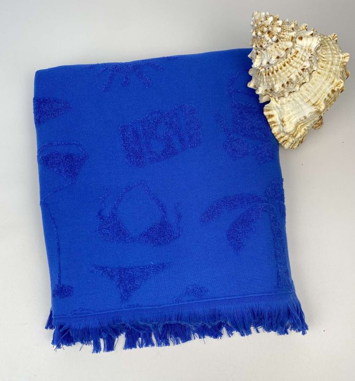 Пляжний рушник Maison D'or Miami 100x200 Blue
