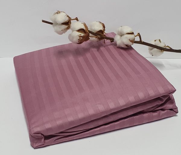 Простирадло на резинці AE Cotton 160x200 + наволочки Purple