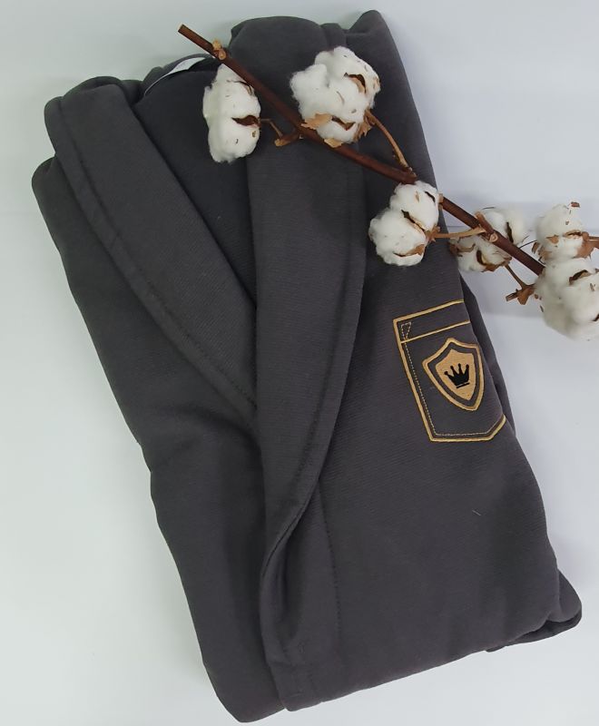 Халат чоловічий Maison D'or Morelli Grey L