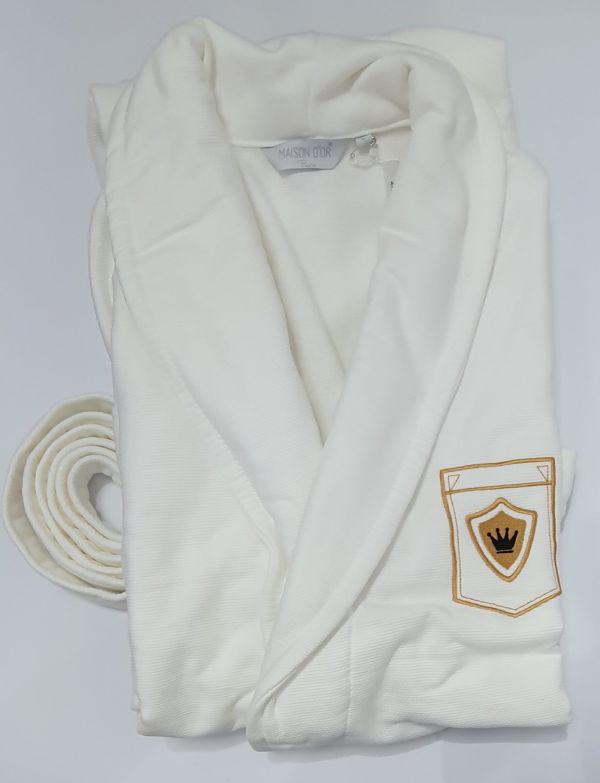 Халат чоловічий Maison D'or Morelli White XL
