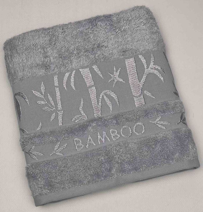 Рушник Cottonize 50х90 Bamboo-2 Grey