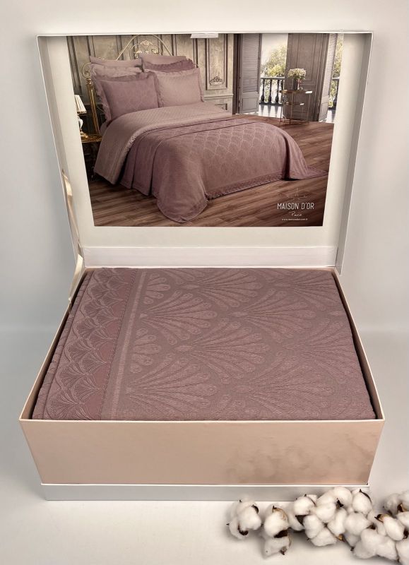 Набір Покривало + постіль Maison D'or Pimenta 260x260 Lilac