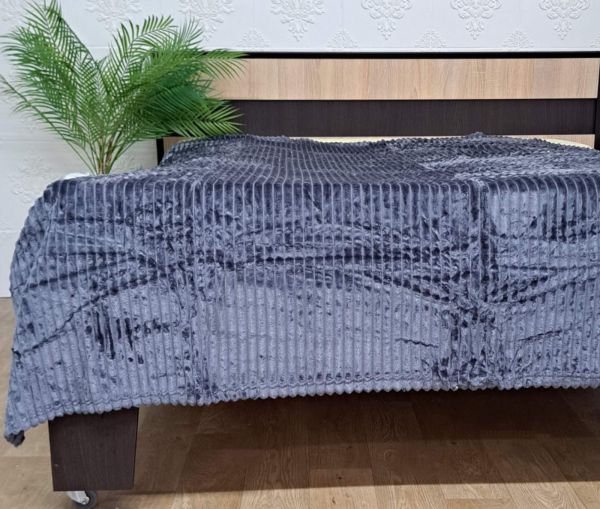 Покривало велюр євро 200х230 Anthracite (1100)