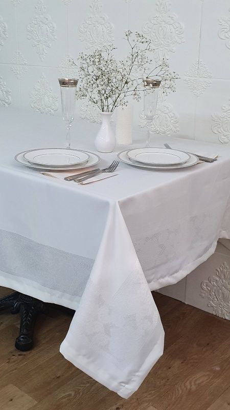 Скатертина тефлонова Maison Royale 160х300 Jumbo Krem PVS