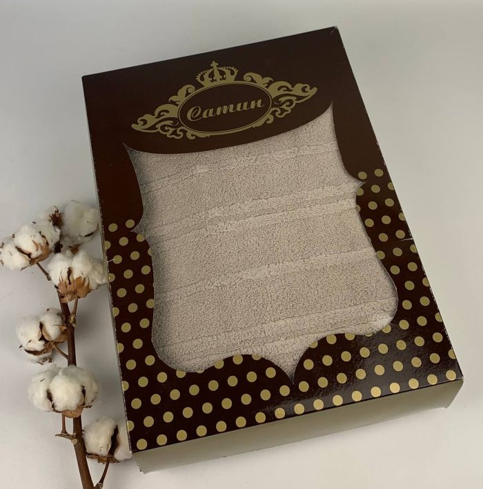 Набір рушників Pupilla 2шт Microcotton Cevher Beige