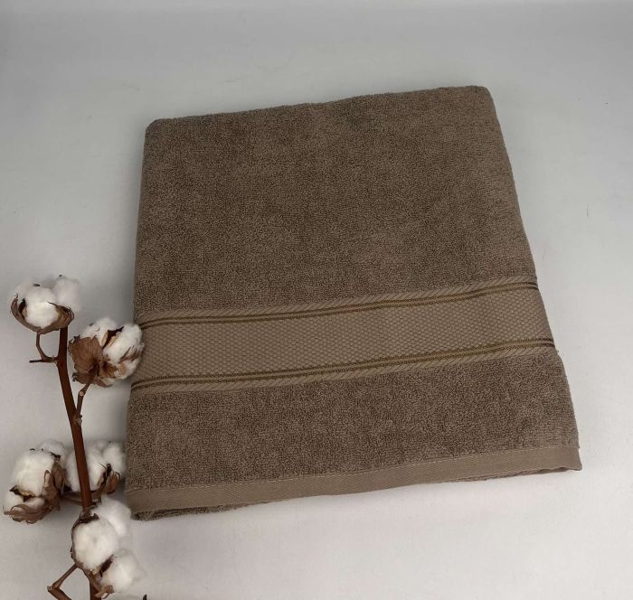 Рушник Philippus Collesium Cotton 70х140 Soft  Коричневий(ЕA071)