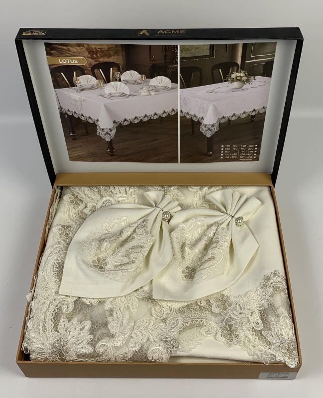 Скатертина Set Acme 160x220 Lotus Cream