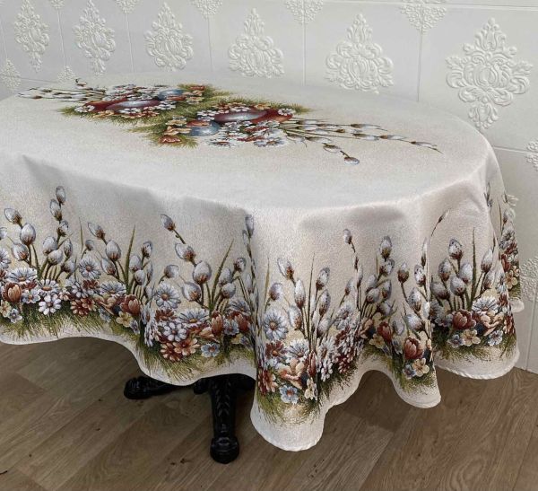 Скатертина Sagol великодня 140х180 ovale ST-148-2