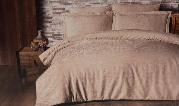 Постільна білизна Maison D'or Annabella сатин-жаккард 200х220 Beige