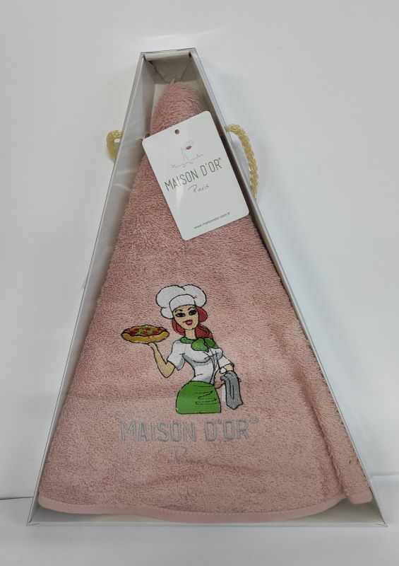 Рушник Maison D'or Round Towel Q70см Pink 9772