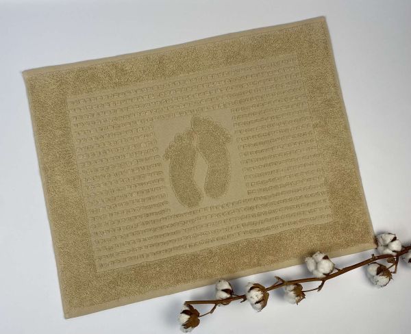 Рушник-коврик для ніг Cottonize cod402 Beige
