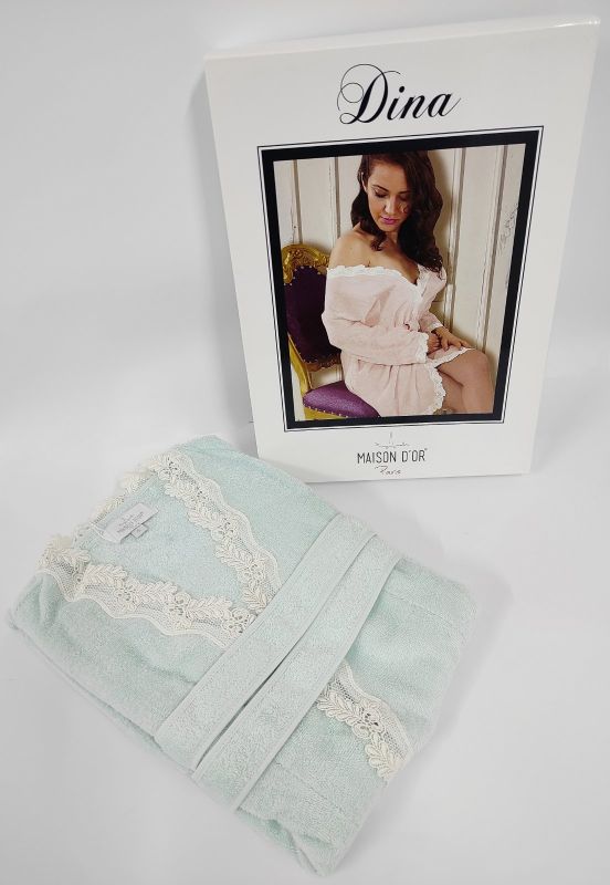 Халат жіночий Maison D'or Dina Mint S