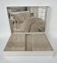 Постільна білизна Maison D'or R J.Simone сатин з мереживом 200х220 Beige