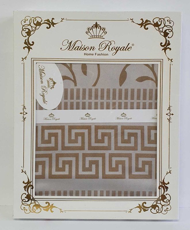 Скатертина тефлон Maison Royale 160*220 Ivy Cappucino